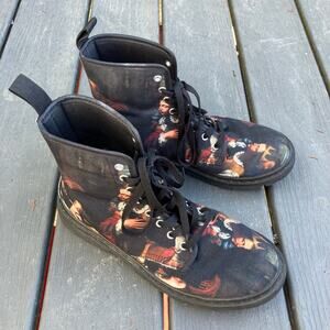 Galartsy Caravaggio lace up boots, renaissance art whimsigoth grunge indie